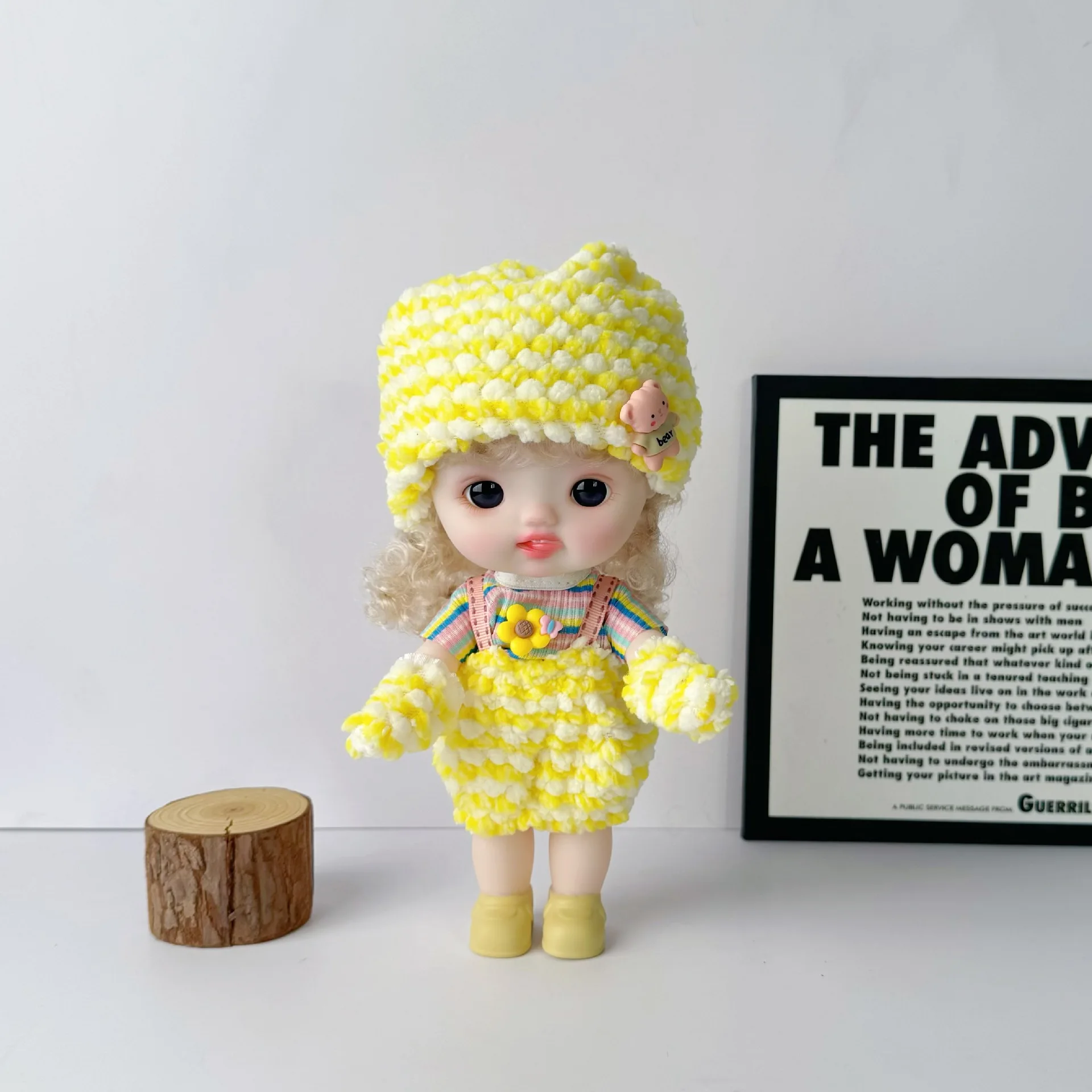 22Cm Zoete Schattige Prinses Pop Speelgoed Mode Dress Up Pop Set 1/8 Poppen Gewrichten Beweegbare Diy Speelgoed Meisje speelhuis Speelgoed Verjaardagscadeau