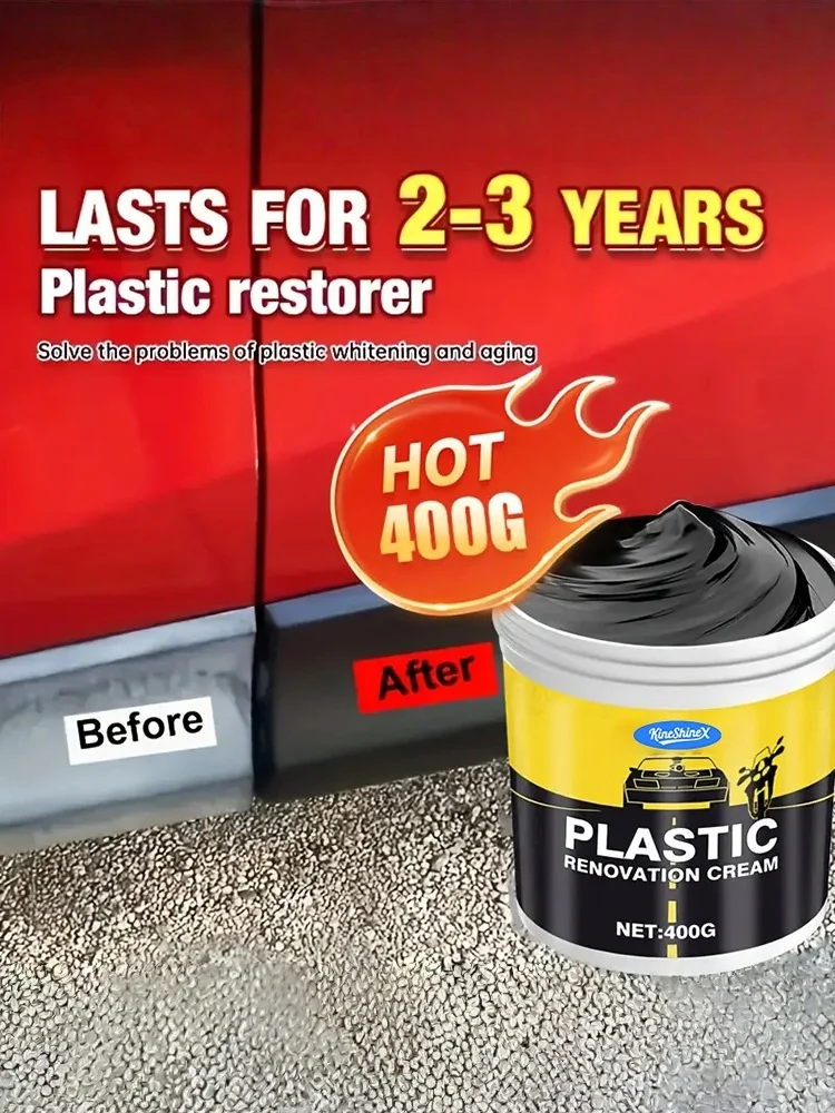 

Воск для восстановления пластика автомобиля 400 г - Быстродействующее средство для удаления царапин, восстановления и защиты бамперов, салона, приборной панели