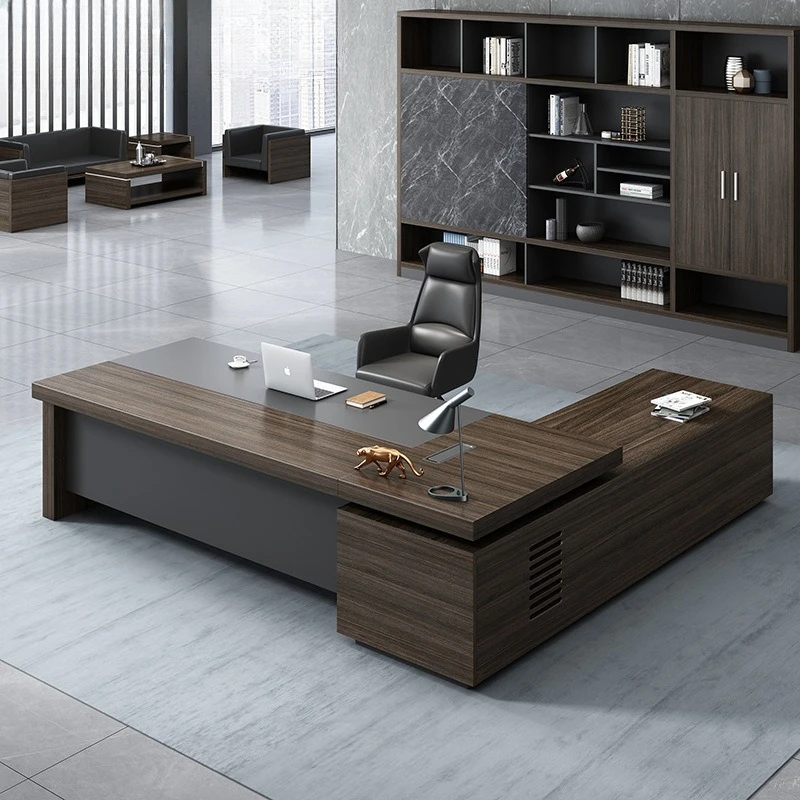 Single Supervisor Office Desk Manager Table Colorful Spacious Office Desk Popular Special Office Furniture El Escritorio XYOD