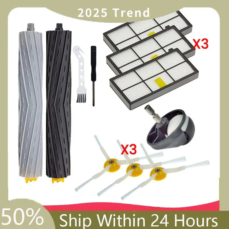 A75X superior para Irobot Roomba Robot de barrido piezas de recambio de aspiradora filtro cepillo principal Cepillo Lateral reemplazo de rueda Universal