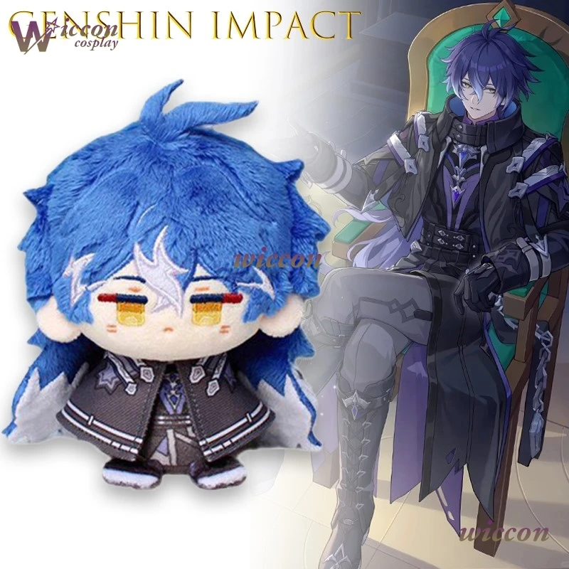 Kyryll Flins Durin Falcon PlusSh Postawa Siedząca Genshin Impact Anime Wysoka Jakość Uroczy Design Impreza Świąteczna Lolita Słodki Kawaii