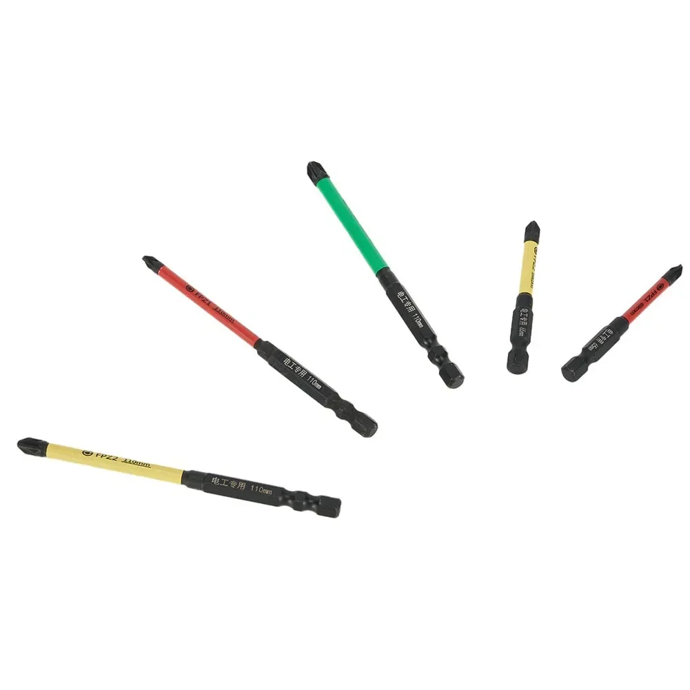 Screwdriver Bit Magnetic Batch Head Electrician Special Slotted Cross Screwdriver Bit For Socket Switch FPZ1 FPZ2 FPZ3