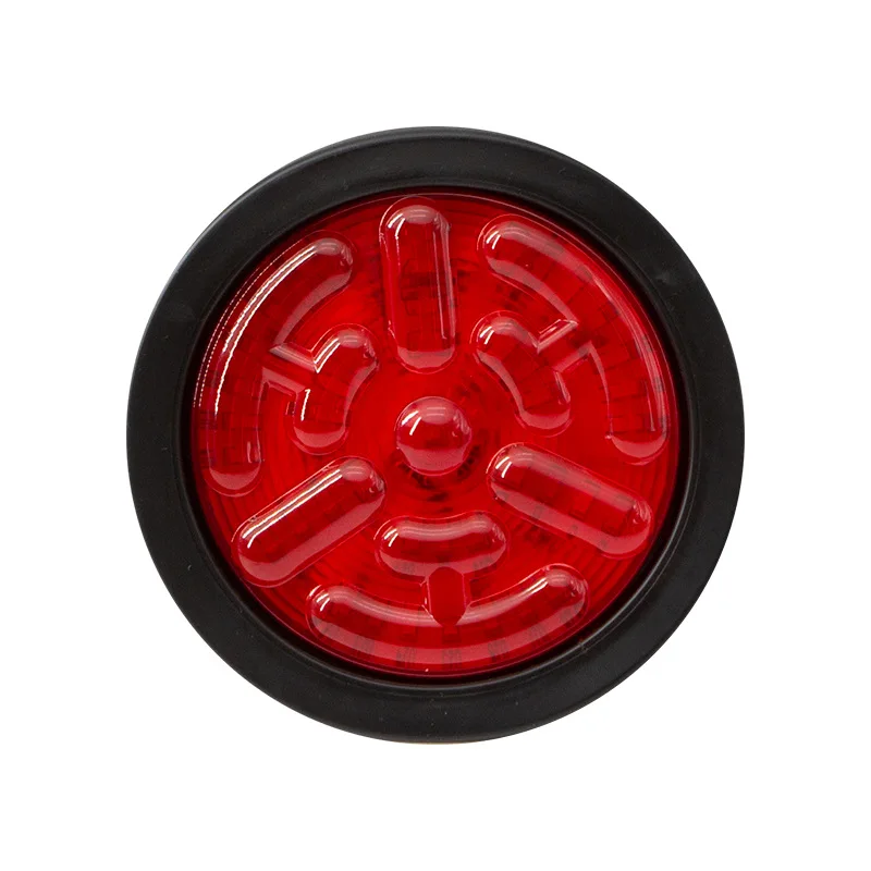 Truck Rear Replacement Truck Taillight Rear Marker Light 4 Inches Quick Installation Wear-resistant Backrest Mount