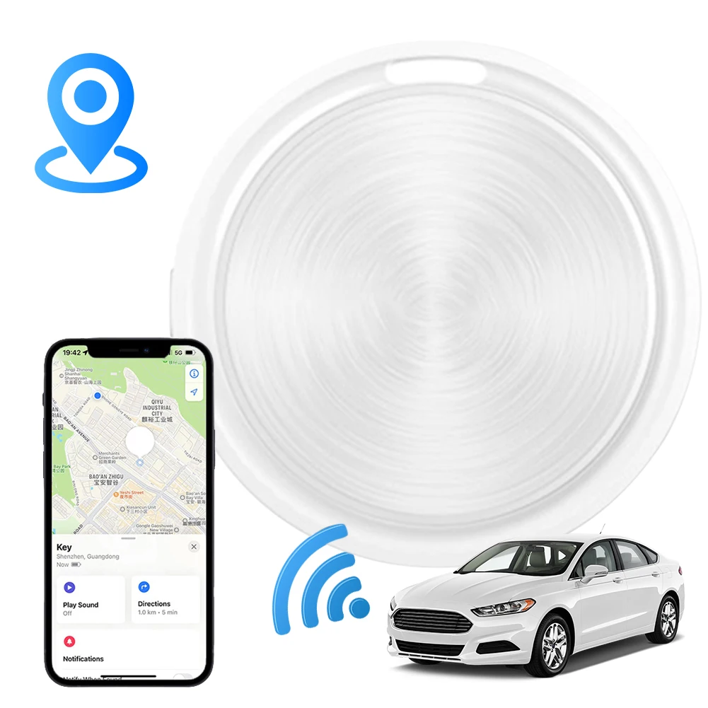 

For Android Smart Pet Locator with Find My Device App Portable Locator Tag Mini GPS Tracking Tool Elderly Finder Tracking Tool