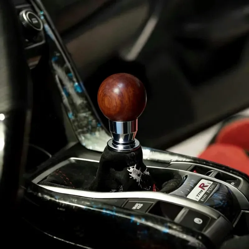 for Car Log Gear Head Safflower Pear Solid Wood Modification General Purpose Model High End Atmosphere Physical Shooting