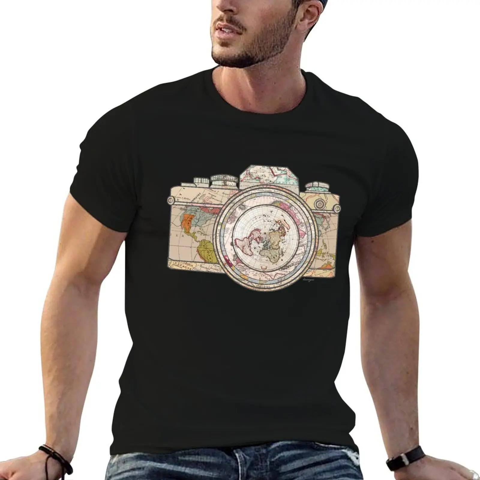 Travel T-Shirt Casual Trendy Short Sleeve T-Shirt