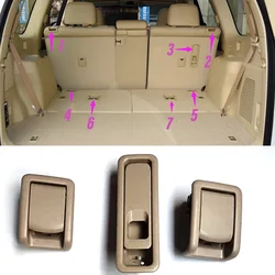 Wooeight 1Pc Dark Beige Rear LH/RH Side Seat Lock Control Lever Handle Sub-Assy For Toyota Land Cruiser Prado LC150 2009-2013