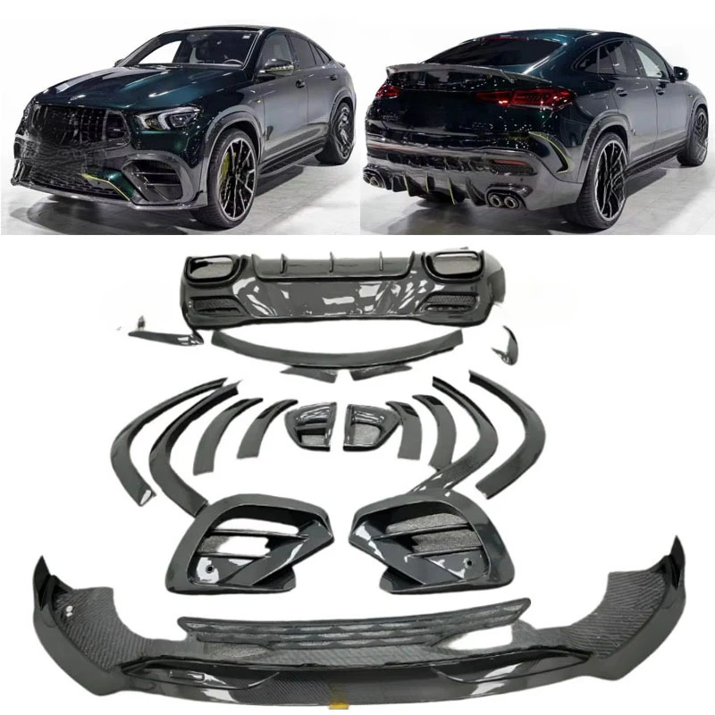 High Quality Carbon Fiber Style Body Kit For C167 GLE350 GLE450 GLE53 GLE580 GLE63S Exterior Tuning Auto Replacement Parts