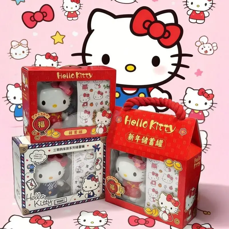 

Cartoon Hellokitty Piggy Bank Ornament Girl'S Birthday New Year'S Gift