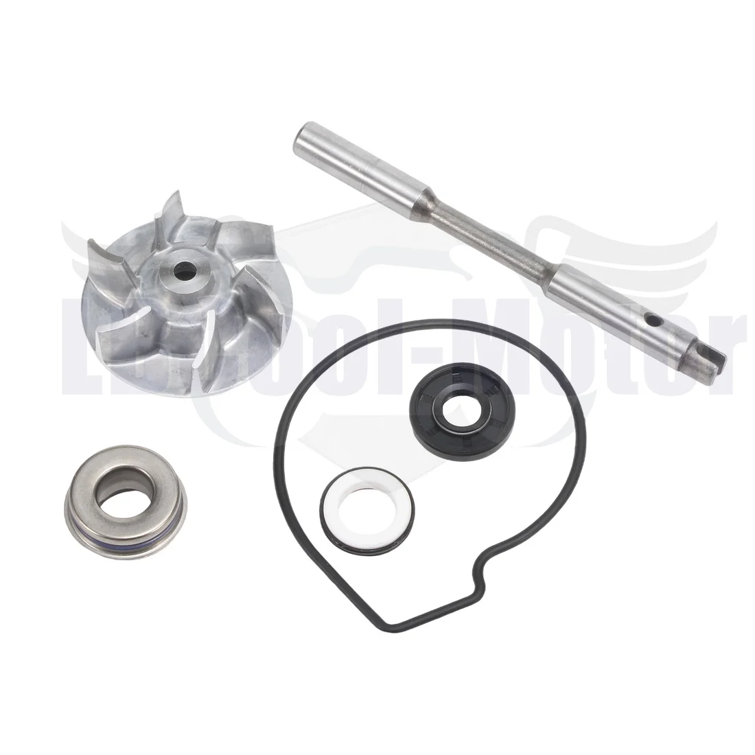 

Water Pump Repair Kit For Kawasaki ZX636 2003-2004 Gasket O-ring seals Set Shaft Impeller Rebuild Kit