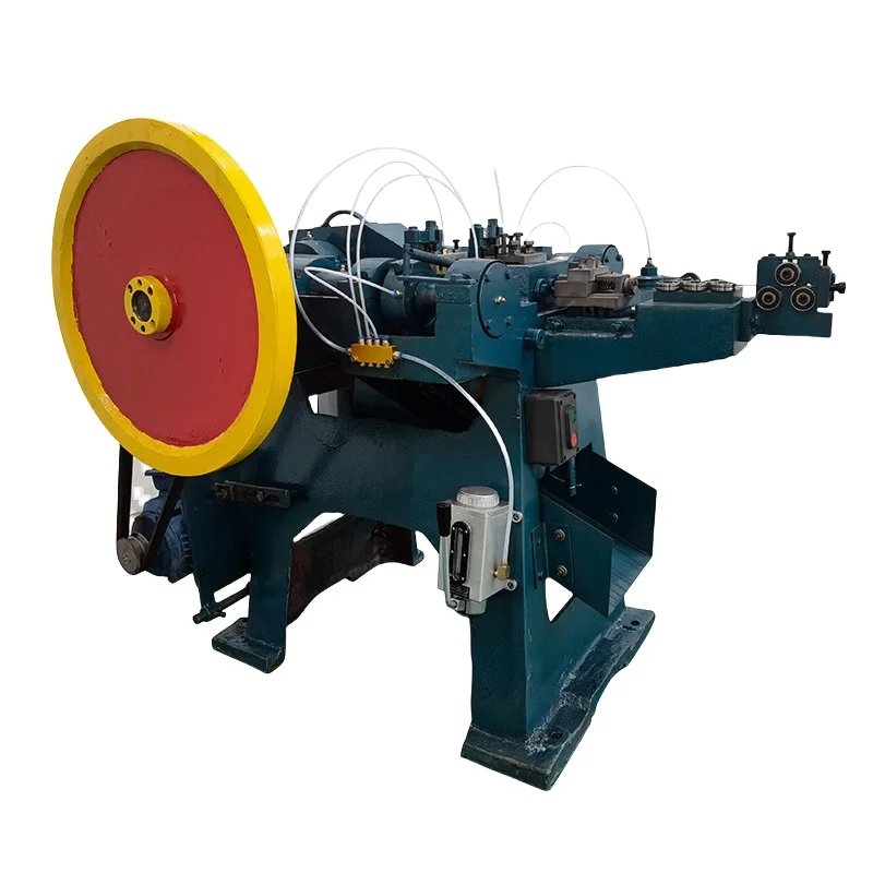 Nails Machine Making Automatic Nail Screw Making Machine Easy Operate with Core Motor for Construction Roofing Metal Moulding