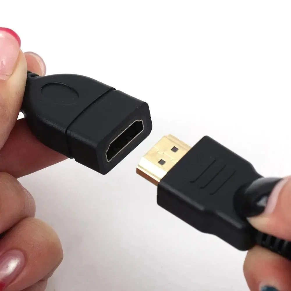 1/2 szt. Kabel przedłużający HDMI 2.0 4K HDR, męski na żeński, szybki kabel przedłużający do PS5, Xbox Series X/S, monitora PC, telewizora — zdjęcie produktu 6