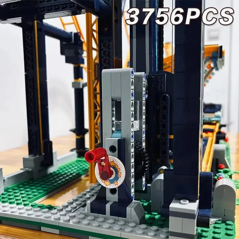 Los modelos de juguetes de bloques de construcción de parque de atracciones más vendidos proporcionan juegos para niños para adolescentes y adultos como regalos de Navidad