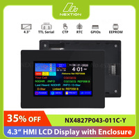 NEXTION NX4827P043-011C-Y 4.3 Inch LCD-TFT HMI Capacitive Touch Display Module Panel Intelligent Series Screen With Enclosure