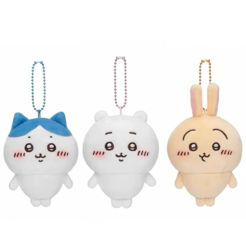 New Chiikawa Plush Doll Keychain Hachi Usachi Small Feet Pendant Self-deprecating Bear Cute Plush Doll Backpack Pendant Toys