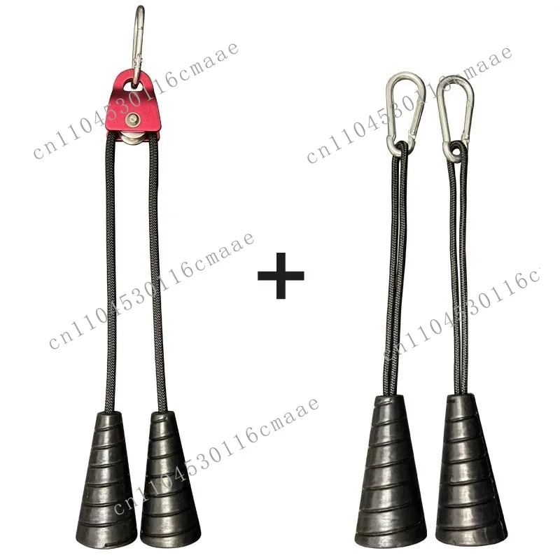 Cone handle Ertriceps tension rope surface pull rope gantry frame big bird rope down pull back handle fitness