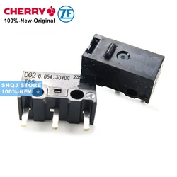 CHERRY/ZF 100%-NEW 10PCS DG2 0.05A 30VDC T85 Mouse micro switch BLACK GRAY HANDLE