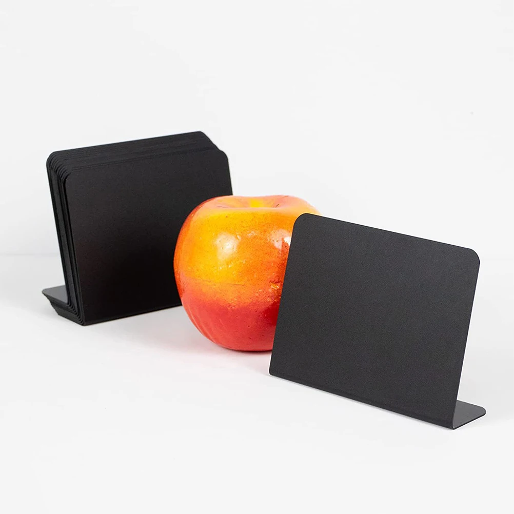 1 Set Mini Chalkboard Sign Small Blackboard Message Board For Tabletop Food Labels Party Wedding Display Chalkboards Erasable