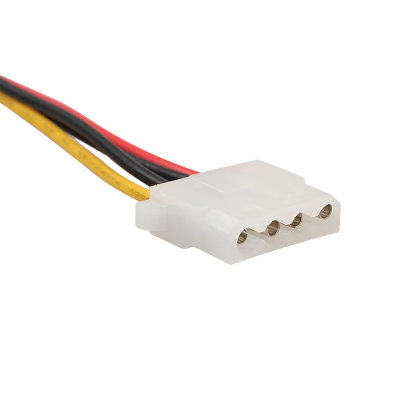 4Pin IDE หญิง15Pin SATA อะแดปเตอร์ชายสายสำหรับ PC คอมพิวเตอร์20ซม.