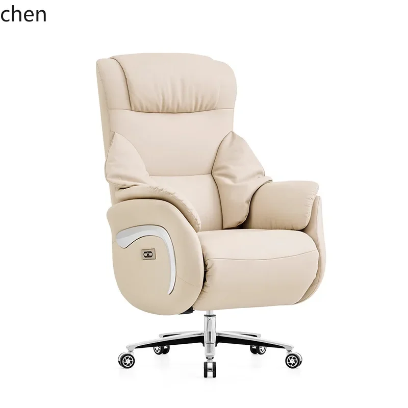 PYH Modern Simple Light Luxury High-end Electric Office Chair Office Home Reclining Chair