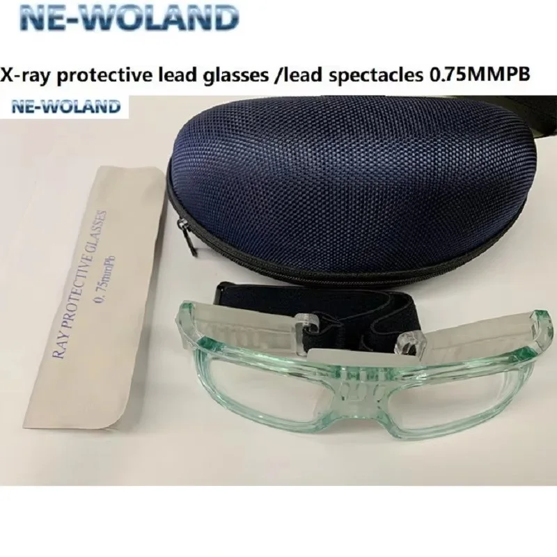 

NE-WOLAND x-ray gamma ray protection lead glasses 0.5mmPb 0.75mmPb lead spectacles Nuclear radiation shield protective glasses