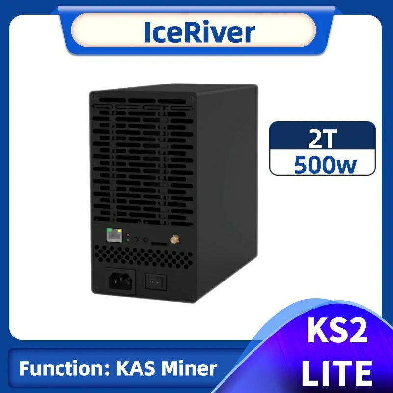 

Новинка, Майнер ICERIVER KAS KS2 LITE 2TH/S 500 Вт/ч, Майнер Asic KAS, доставка 15-30 октября