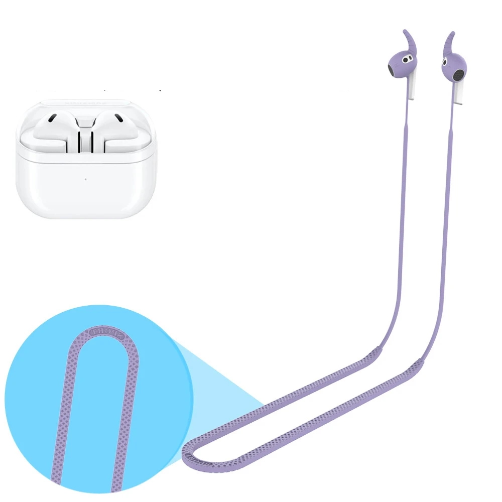 

Anti-Lost Strap for Samsung Galaxy Buds 3 Earbuds Earphones Holder Rope Cable Headset Silicone Neck String For Galaxy Buds 3