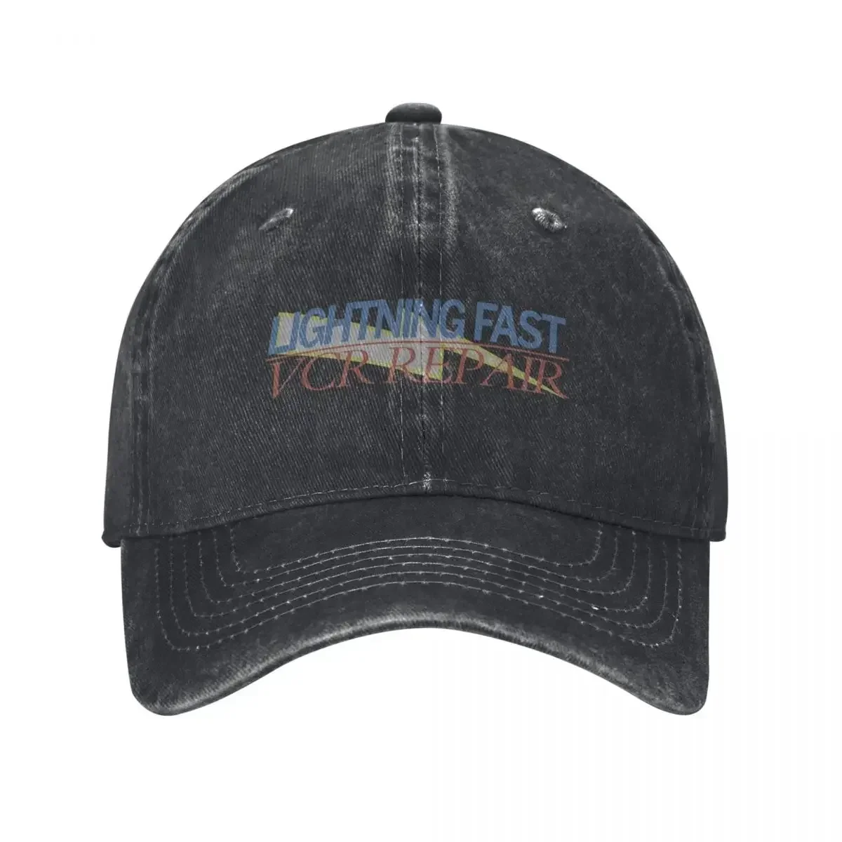 Lightning Fast VCR Repair Baseball Cap Streetwear  Hat Big Size Hat Male Hat Women's Beach Outlet 2026 Men's