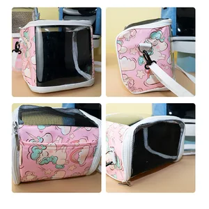 Breathable and detachable Pet Bird Cage, Portable Parrot Cage, Hamster Flying, Kangaroo Travel Bag, Pet Accessories, Pig 10 Main Sales Cage Cage - №4