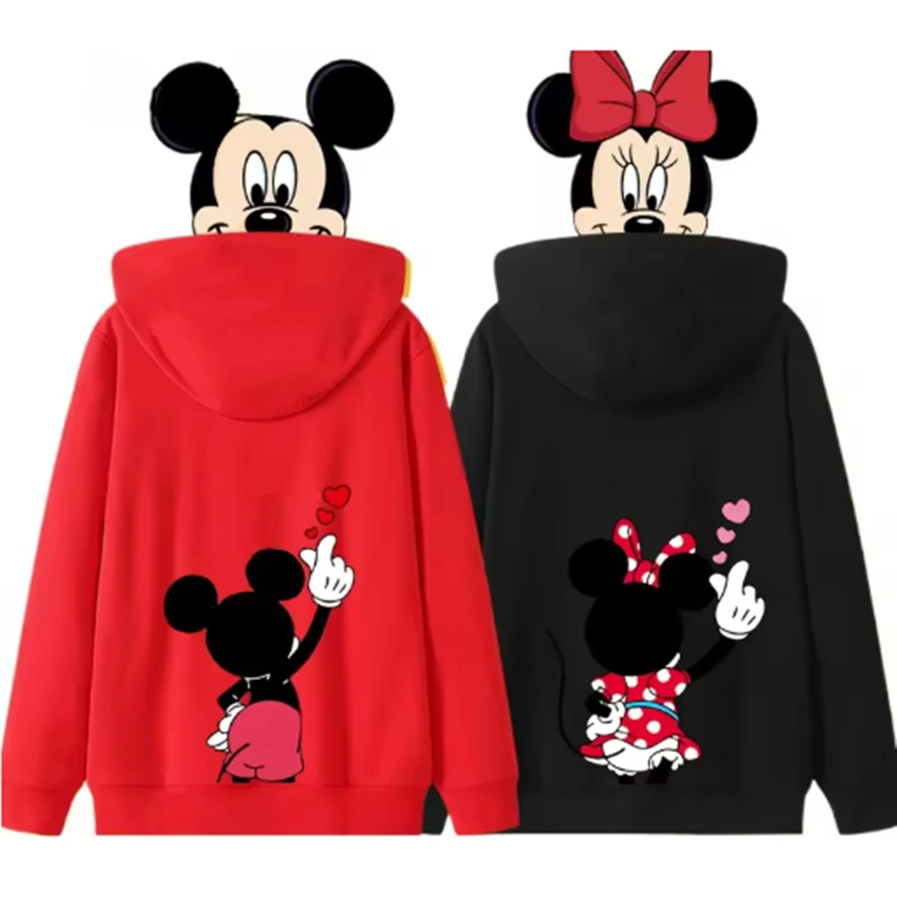 

Mickey Mouse and Donald Duck Children Zipper style Hoodies Boys Coat Girls Age 3-12 Leisure Kids Sweatshirts festival gifts