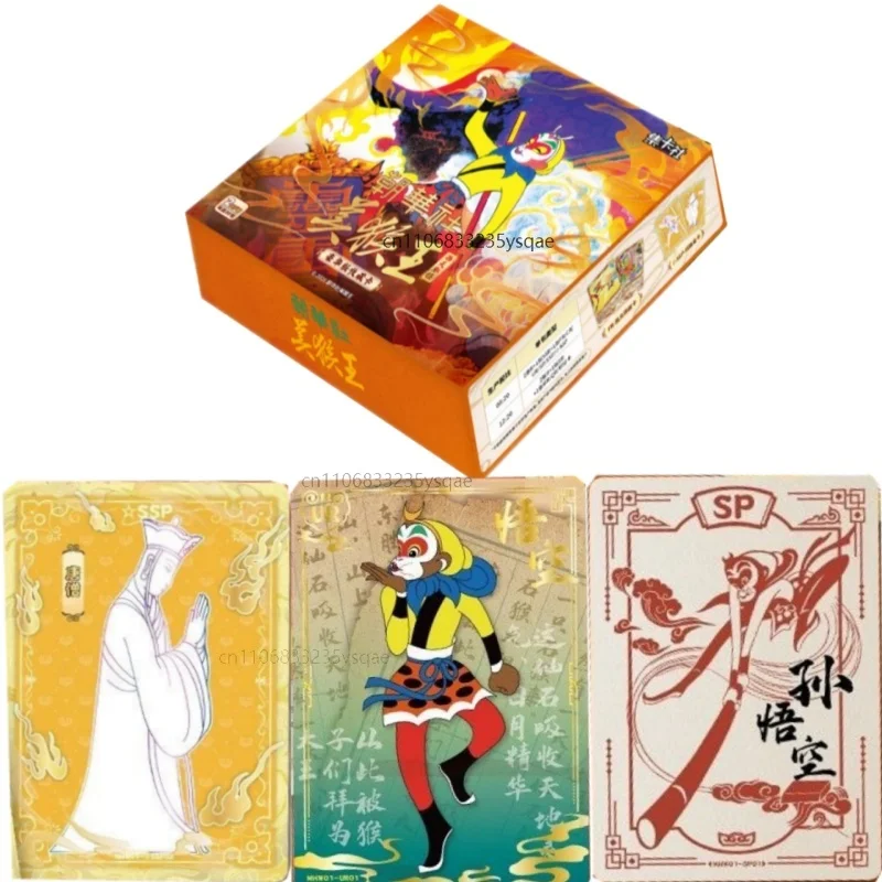 Genuine Monkey King Journey To The West Deluxe Edition Collectible Card - Sun Wukong Mini Card - Anime Peripheral Gift