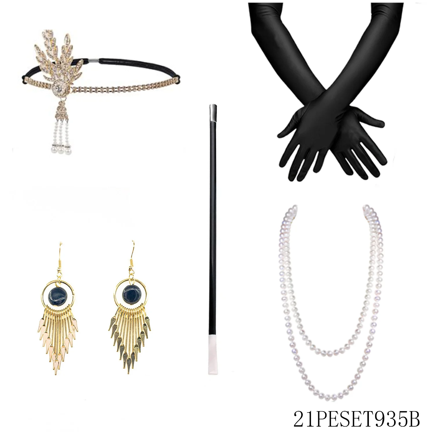 

Элегантная женская одежда и аксессуары PESENAR от 1920 года, включая комплекты, головные уборы, ожерелья, перчатки и другие наряды.