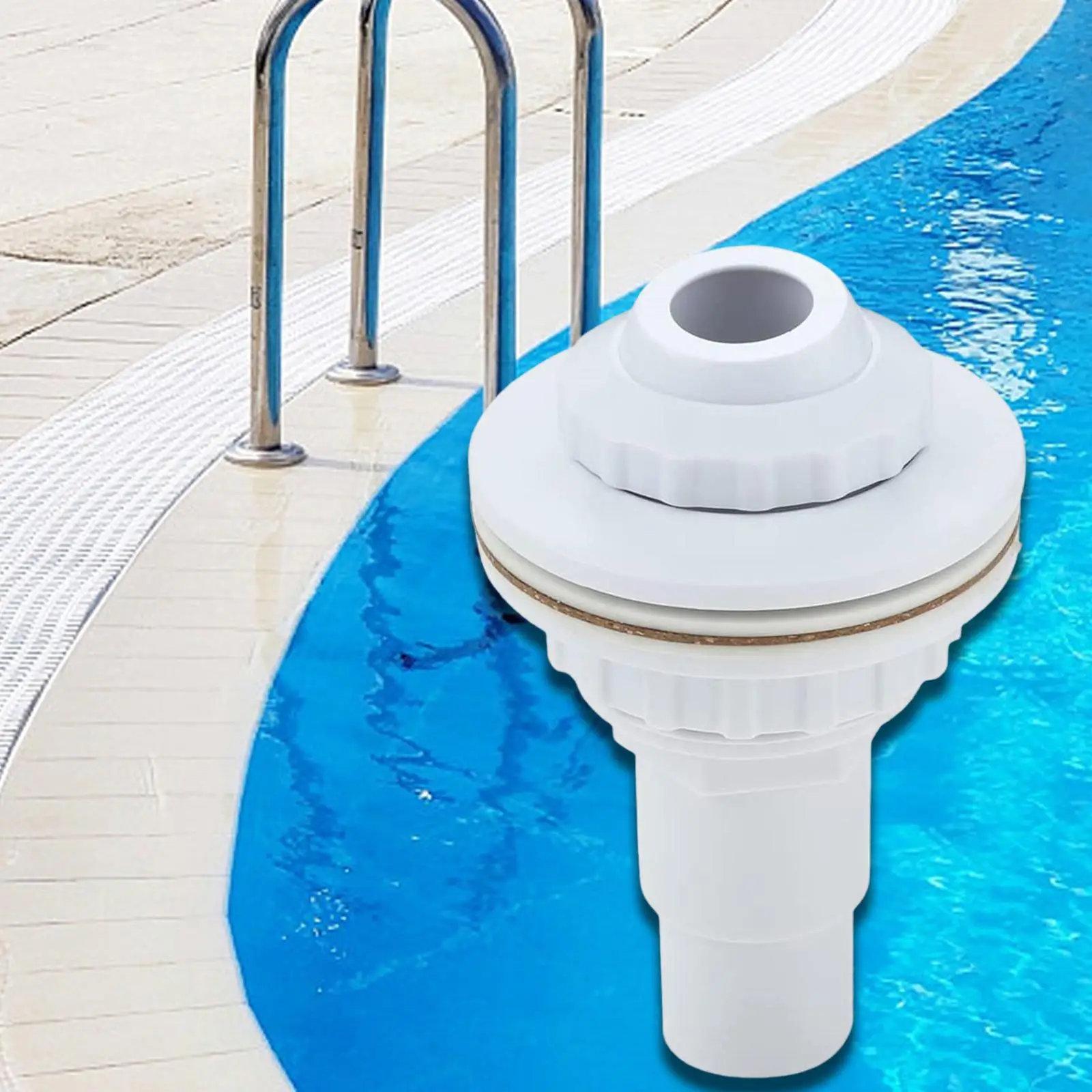 Above Ground Pool Return Outlet Jet Nozzle Plastic Detachable Return Fittings Pipe Fittings Replacement Parks