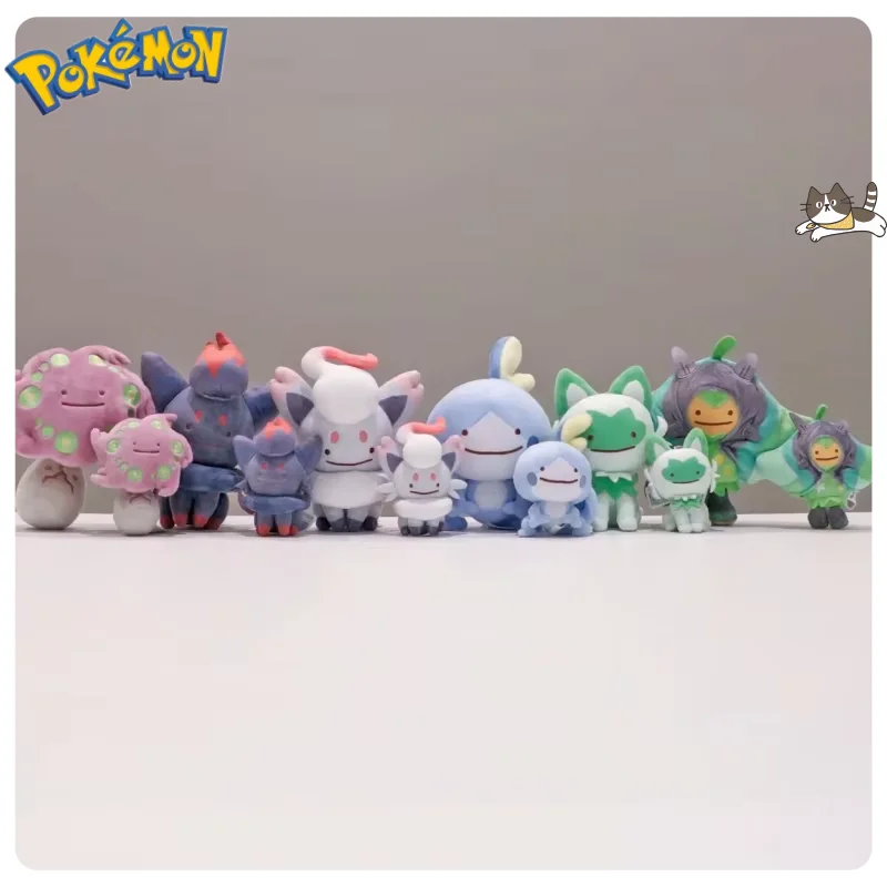 新入荷-ポケモン変身！-ディットシリーズ-スピリトンブ-オーガーポン-ソブル-ゾルア-スプリガティート-ドール-バッグペンダント-デスクトップオーナメント-ギフト