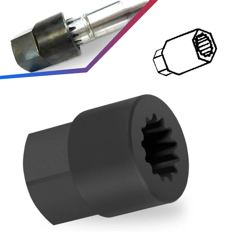 

91-56775T Alpha One Drive Shaft Adapter Fits forMercur MC-I R-MR Alpha One/Gen II for Mercury13-Spline Drive Shaft Holding Tool