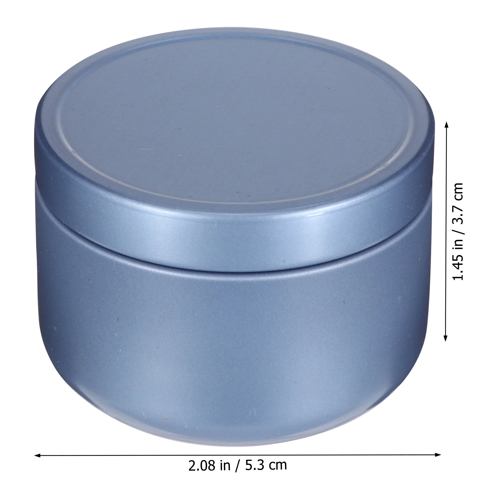 

10 Pcs with Lids Tea Storage Jars Airtight Container Travel Tin Containers