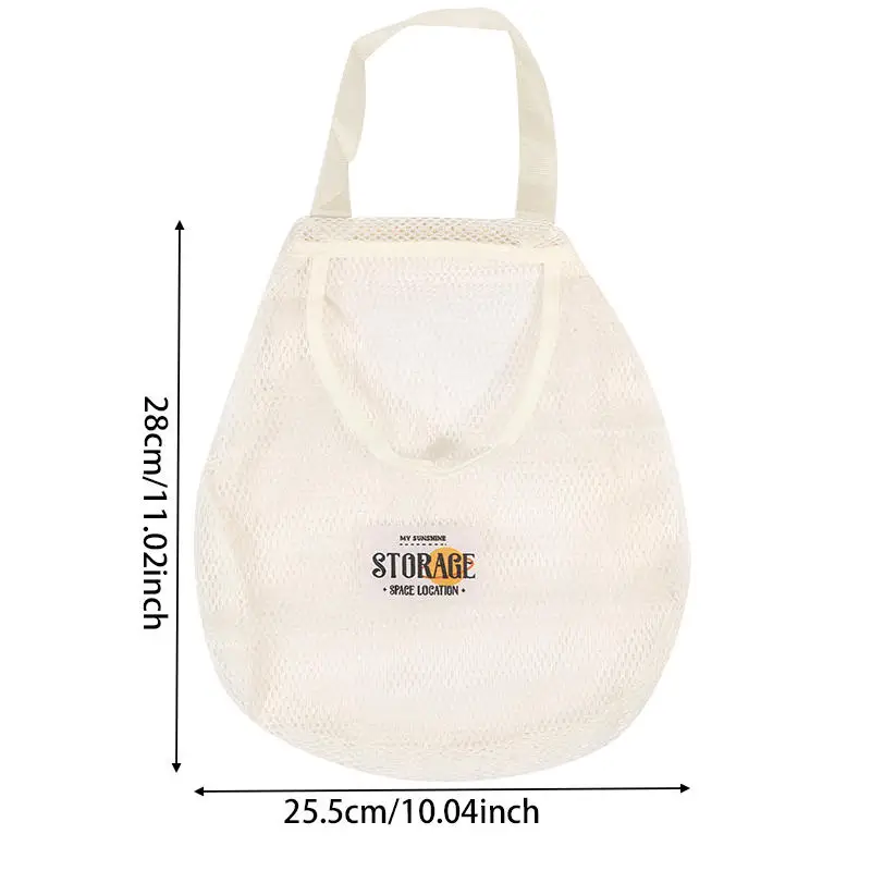 Сумка для хранения носков, нижнее белье, всякая всячина, полая расширенная ручка, подвесной сетчатый органайзер, многоразовый, большой вместительности