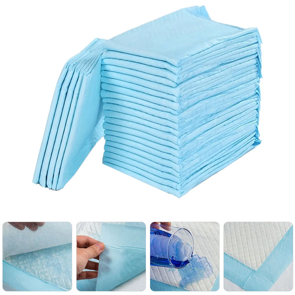 100 PCS Disposable Urine Pad Change Pee Pads for Adults Babies Portable Changing Baby Mat Kids