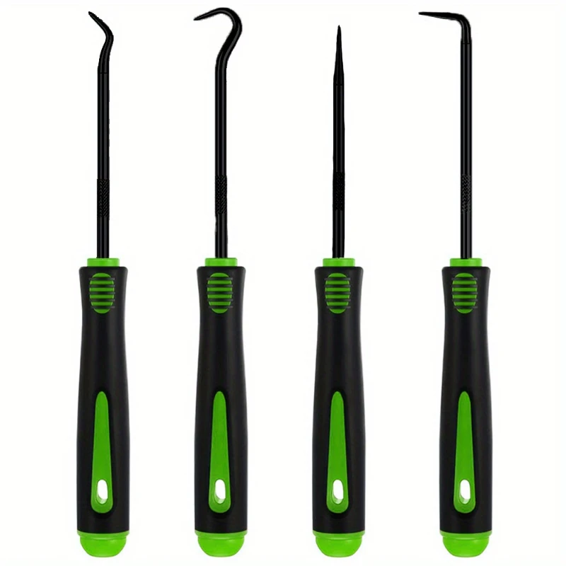 4Pcs Precision Pick And Hook Set, Car Auto Oil Seal/O-Ring Seal Gasket Pick Mini Precision Hooks Professional Puller Remover