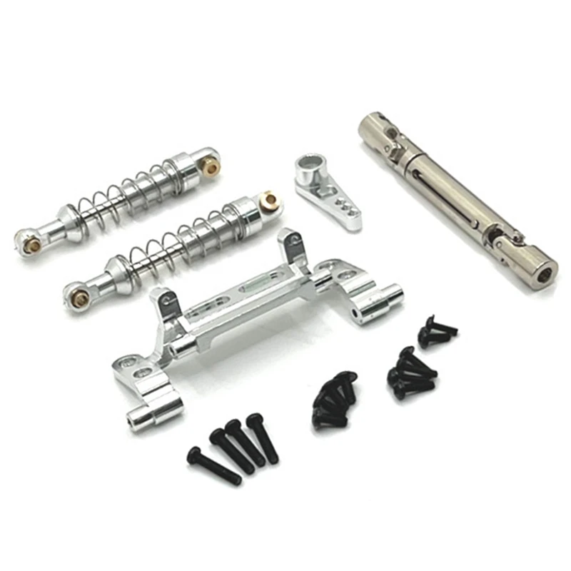 Pull Rod Shock Absorber Set For MNMODEL 1/12 MN82 LC79 MN78 Remote Control Car Parts Metal Upgrade