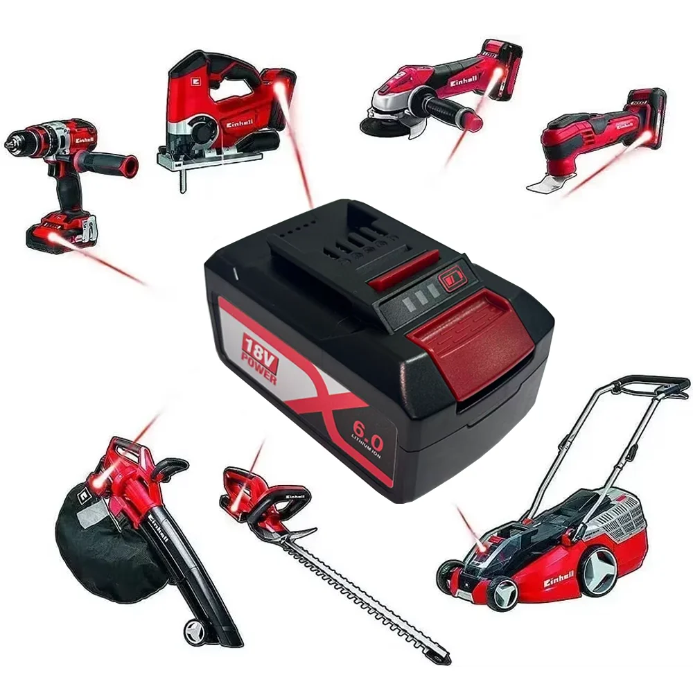 For EINHELL TE18 18V 8Ah 6Ah L - Power Xchange Tools recension och pris