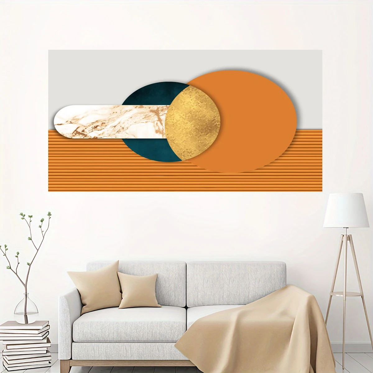 Modern Abstract Poster, Simple And Atmospheric, Suitable For Home Decoration, Room Decoration, Bathroom Decoration, No Frame