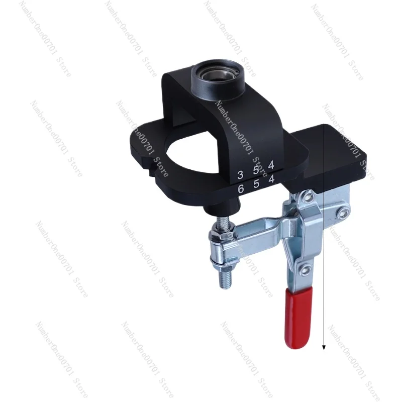 35mm Hinge Punch Locator Adjustable Hole Margin Furniture Door Panel Hinge Installation Auxiliary Woodworking Tool