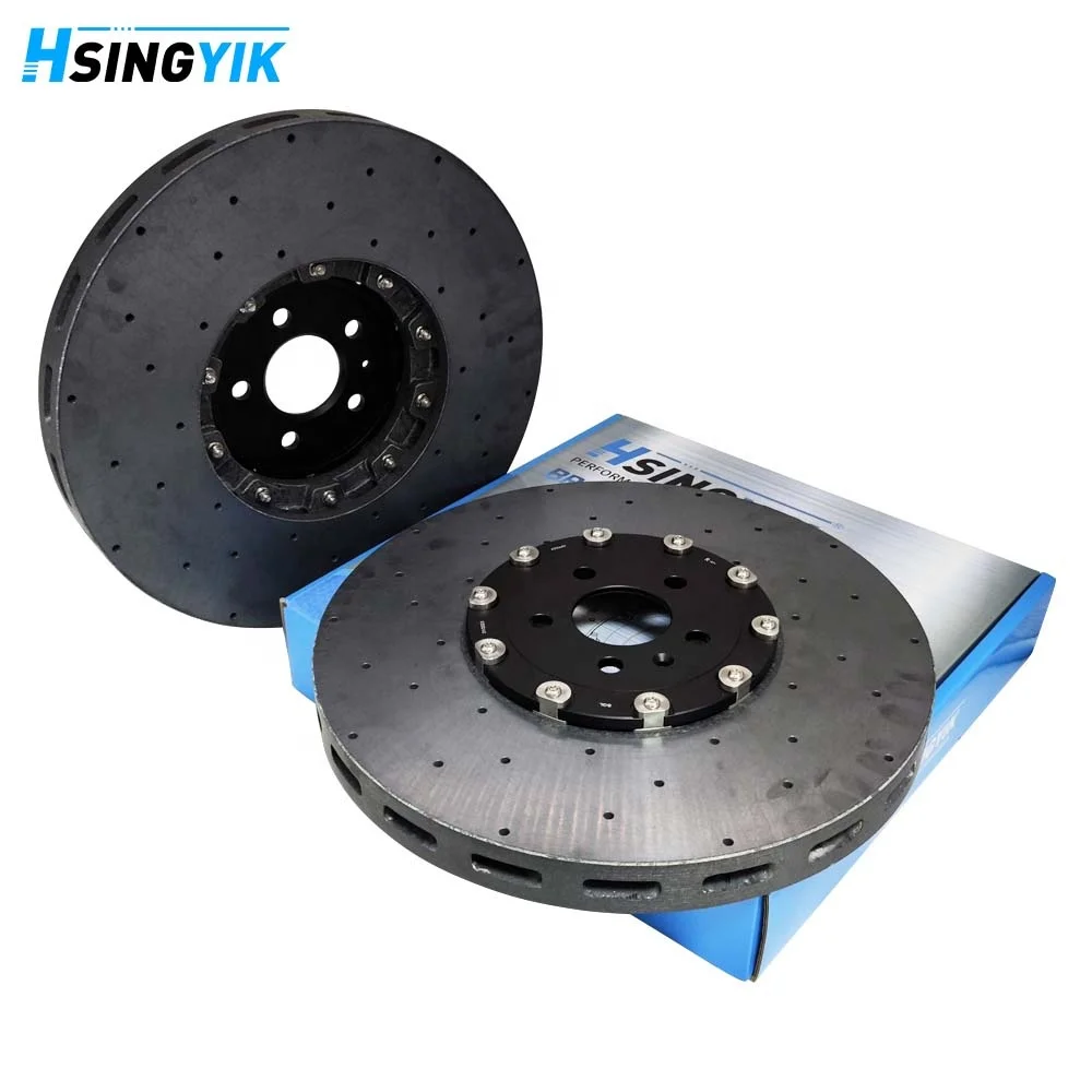 Sport Car Parts Front Carbon Ceramic Brake Disc Rotor For Audi RS6 420X40MM