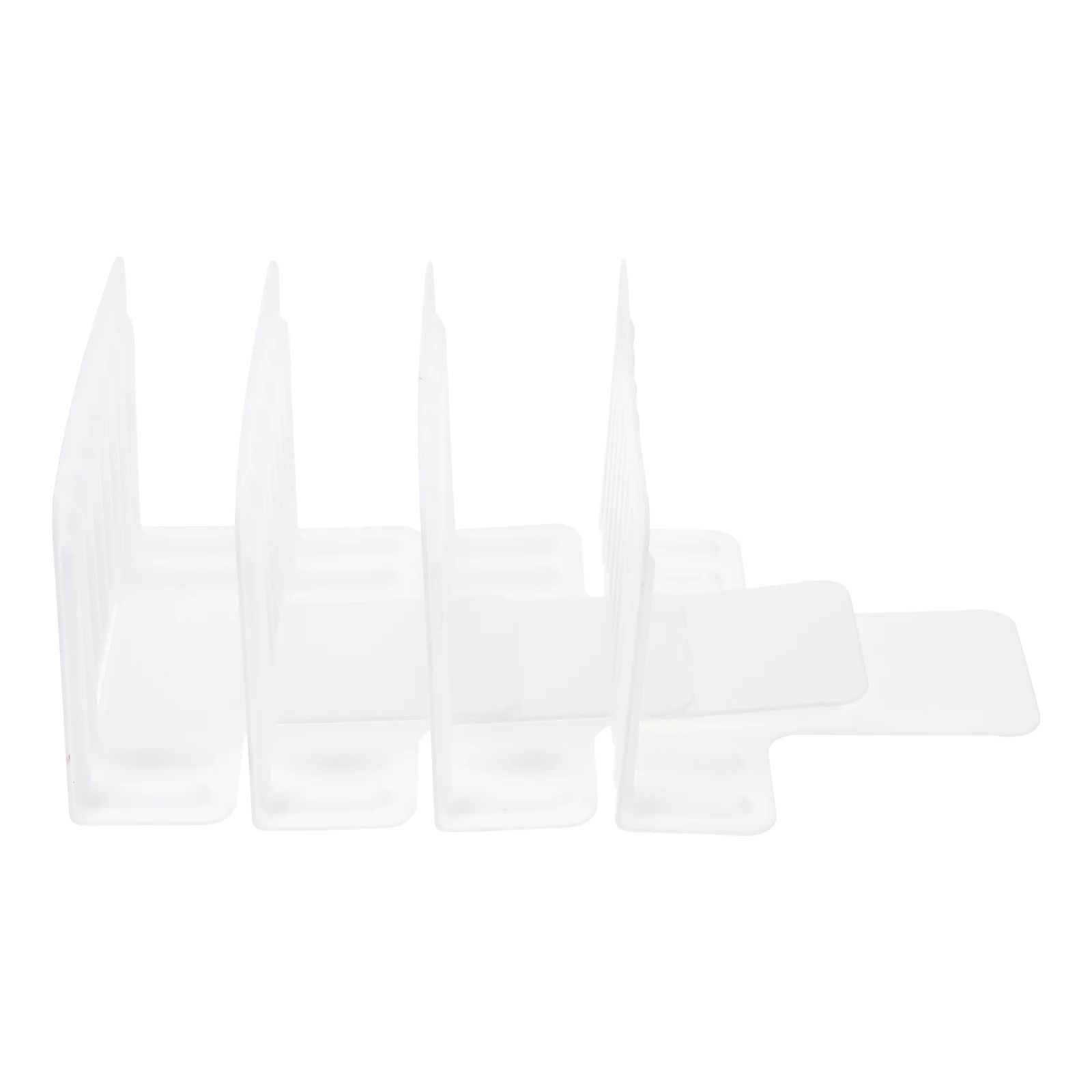 

4pcs Refrigerator Divider Plastic Drawer Dividers Adjustable Partition Board For Kitchen Fridge Storage Shelf Separator Home