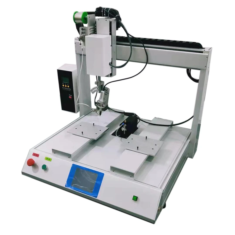 double y battery spot welder battery soldering machine soldering screen flex machine automation soldering machine