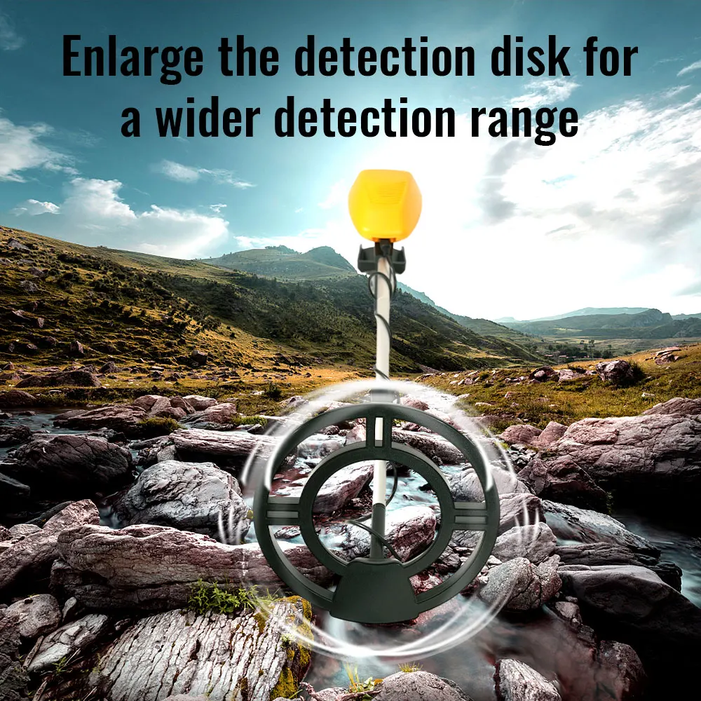 MD-940 Metal Detector professionale Rilevatore d'oro sotterraneo Metal Finder ad alta precisione Ricerca impermeabile Bobina Cercatore di tesori