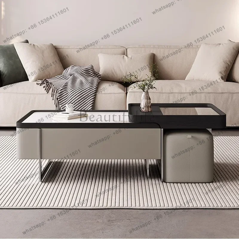 LD Standing Moving Coffee Table Decoration Designer Books Writing Dinner   Luxury Kaffee Tische Living Room Furniture