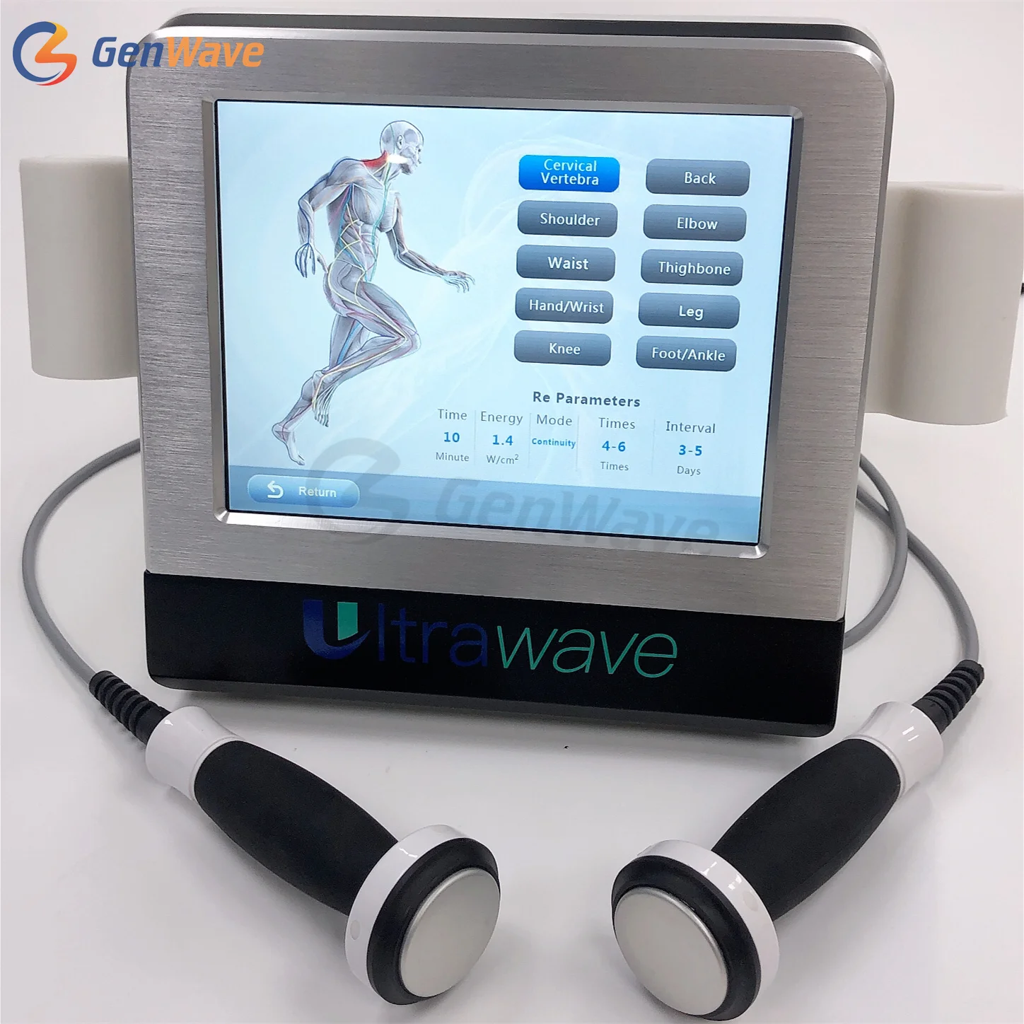 Therapeutic Ultrasound Machine Portable Physiotherapy Ultrasound Pain Relief Device