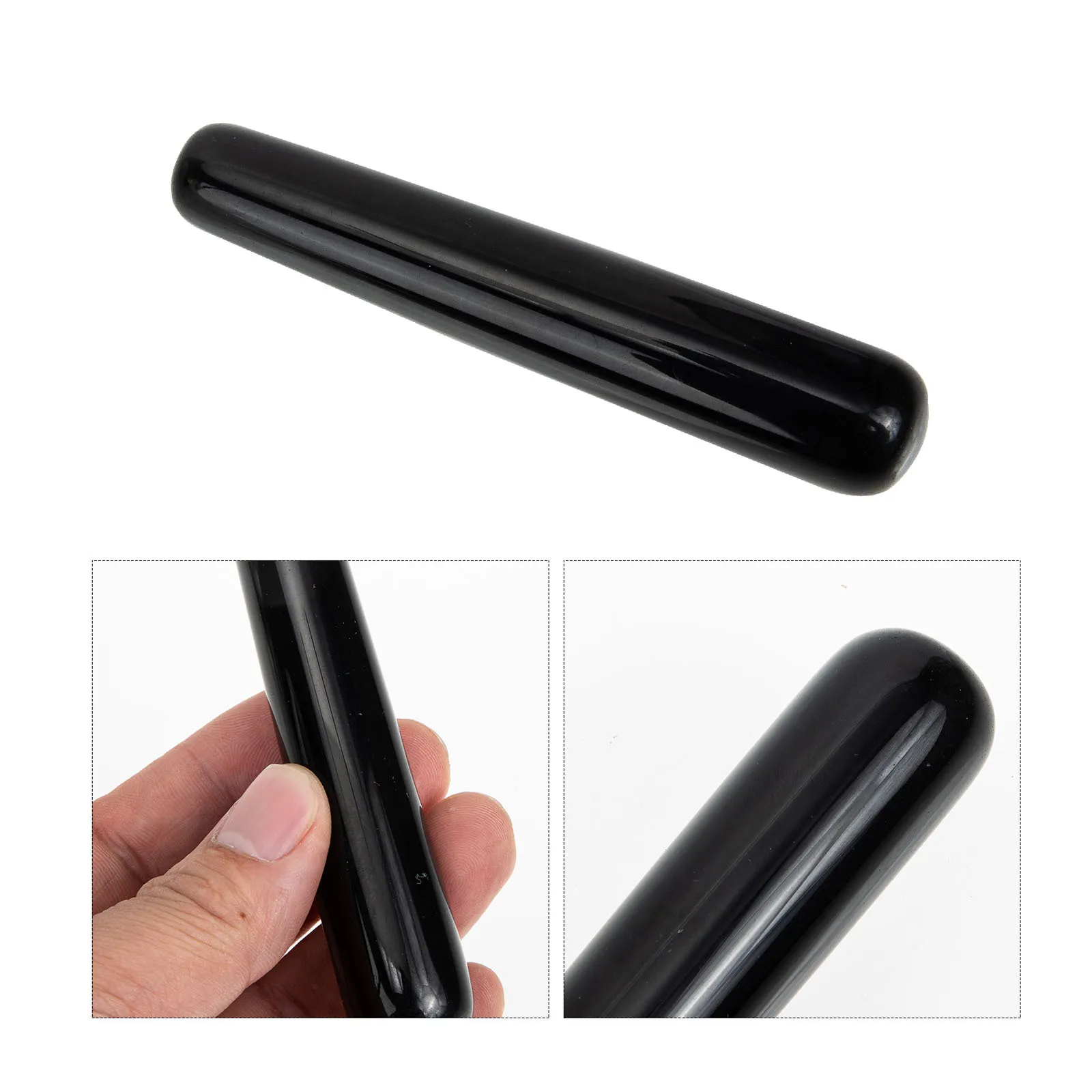 

Jade Massage Tool Unique Delicate Jade Acupressure Tool Easy Carry Face Massage Wand Suitable for Home Professional Use